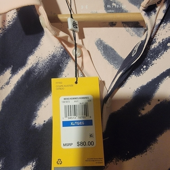 Under Armour Steph Curry Polo Golf Shirt Size XL - Picture 4 of 5